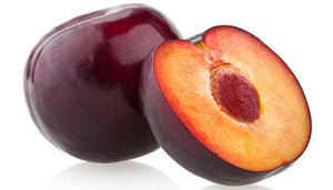 Red Italian plums (Local), Lb