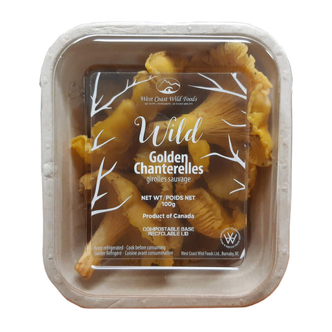 Chanterelles "gold" (Oregon), 4oz or 1Lb