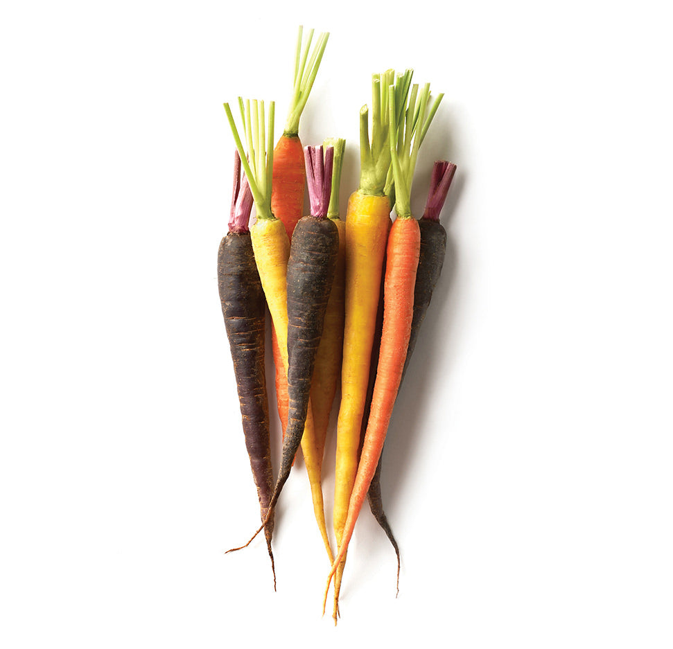 Rainbow Carrots (Local), Bunch